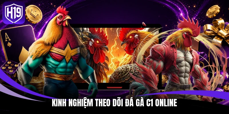 Kinh nghiệm theo dõi đá gà C1 online